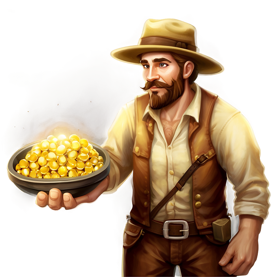 Gold Rush Prospector Png 06252024