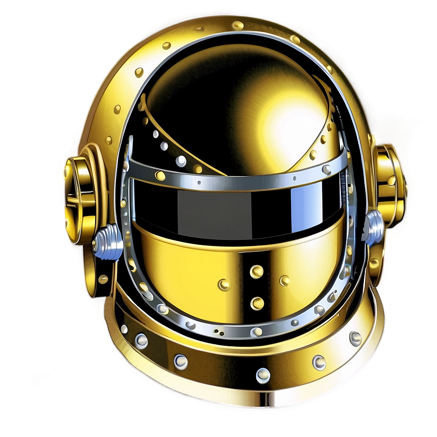 Gold Space Helmet Png Chg24