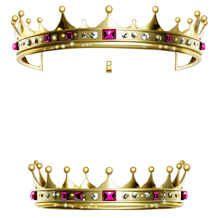 Gold Sparkle Crown Png Wxs