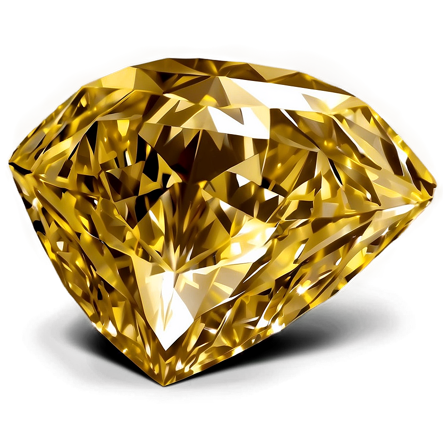 Gold Sparkle Diamond Png 50