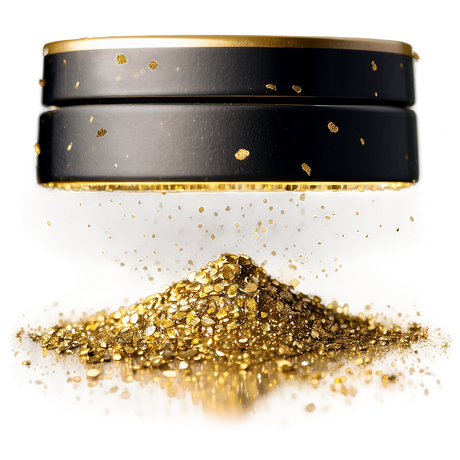 Gold Sparkle Dust Png Qle