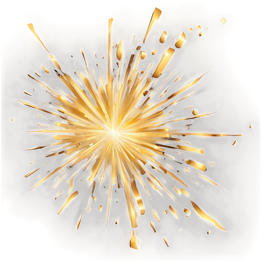 Gold Sparkle Explosion Png 50