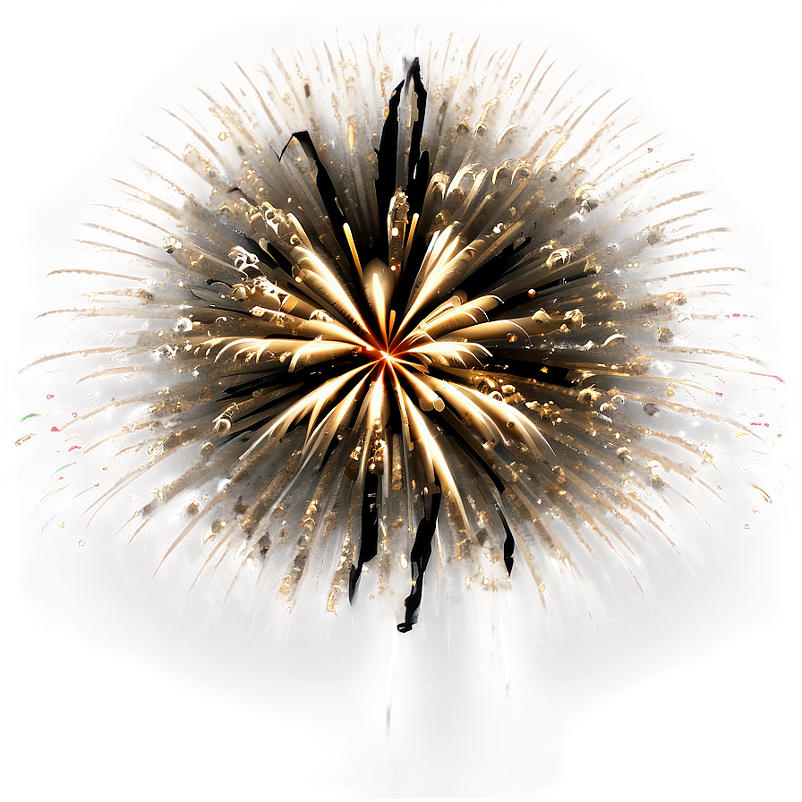 Gold Sparkle Firework Png Nsh