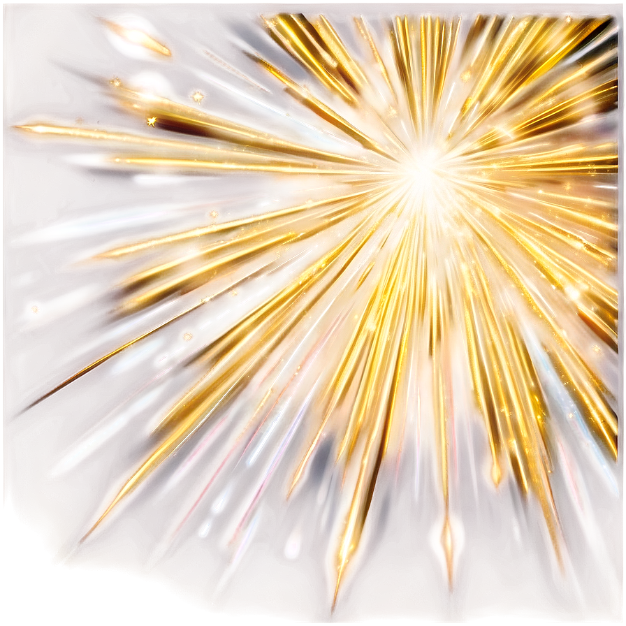 Gold Sparkle Light Rays Png Rje46