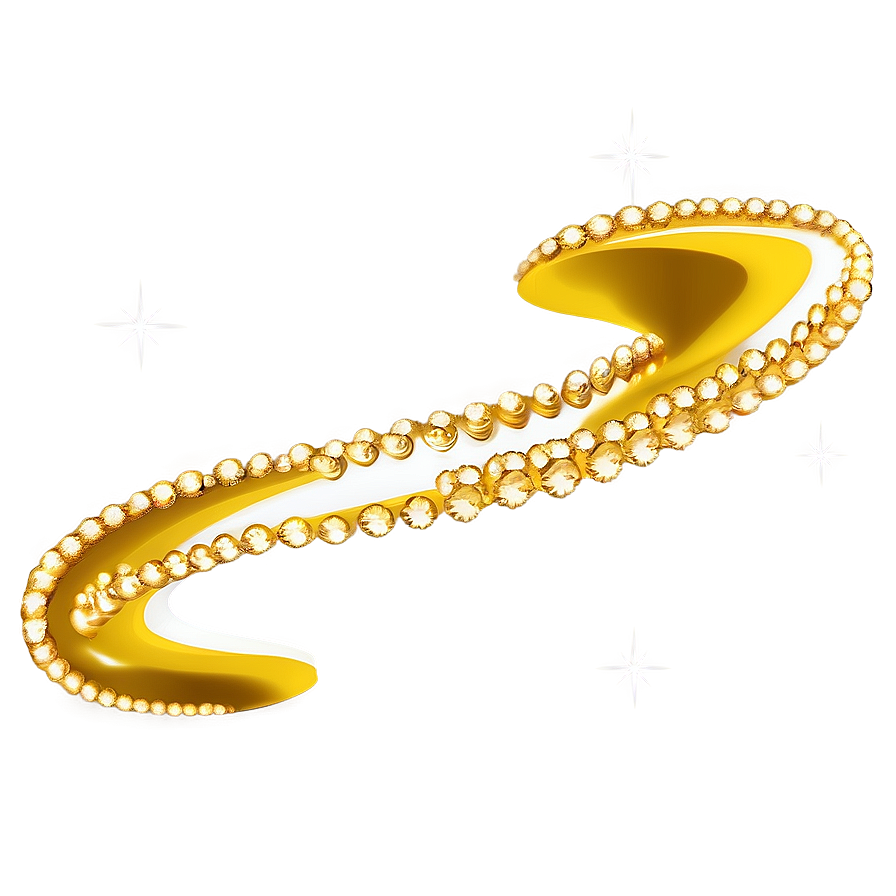 Gold Sparkle Spiral Png 06122024