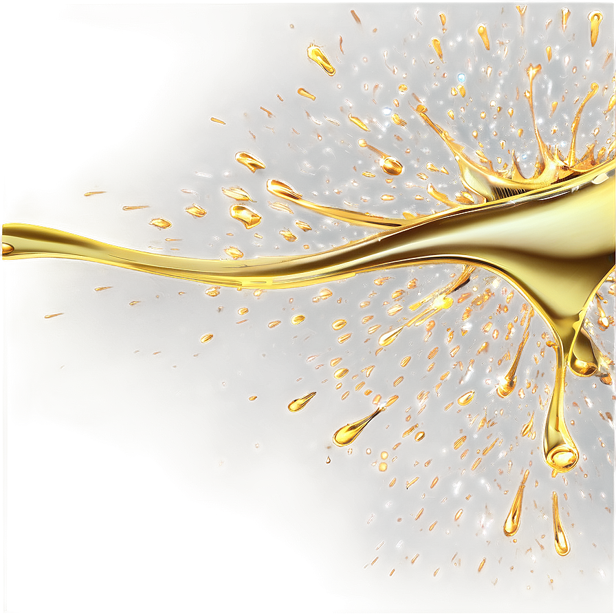 Gold Sparkle Splash Effect Png 06122024