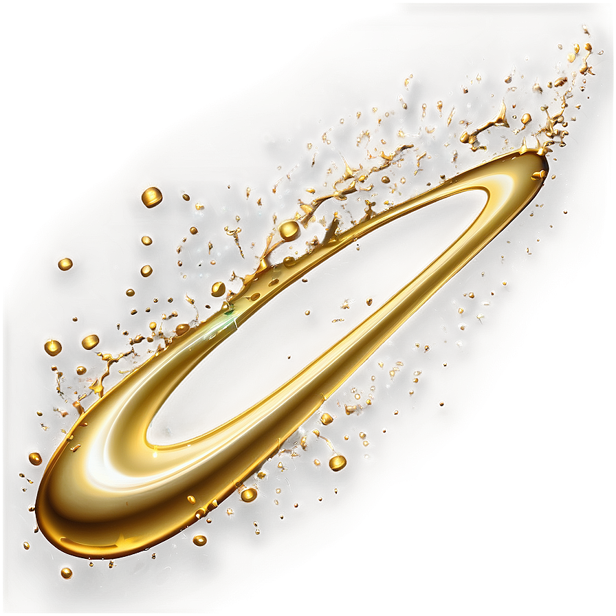 Gold Splash Effect Png Ppg46