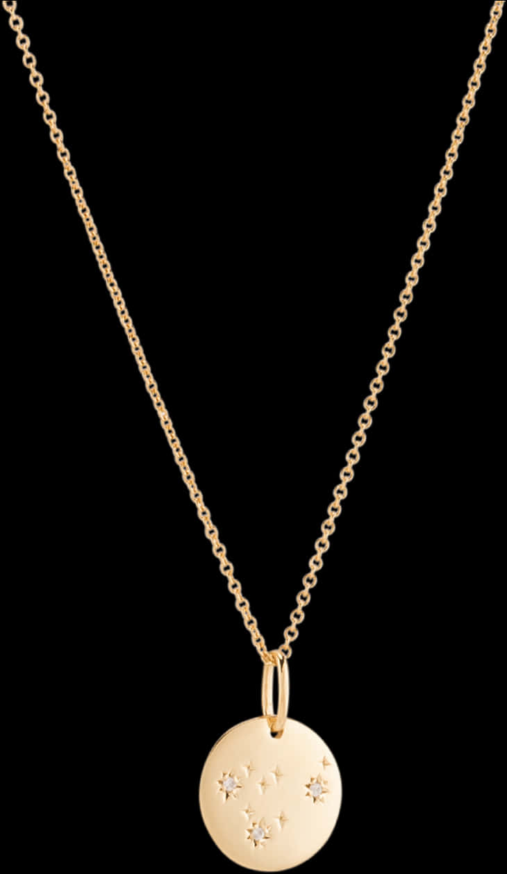 Gold Star Pendant Necklace