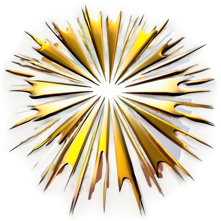 Gold Sunburst Pattern Png Ewy