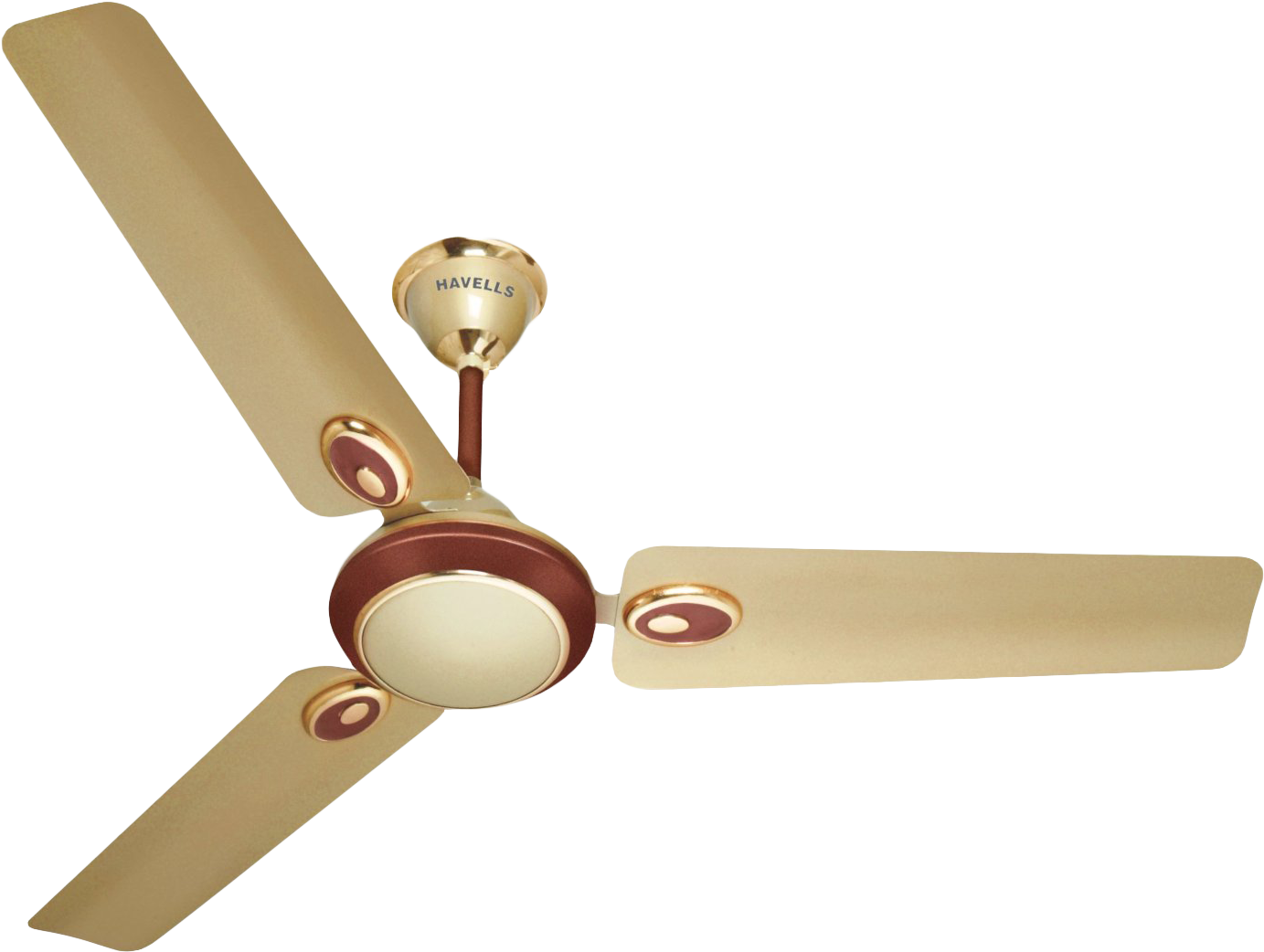 Gold Tone Ceiling Fan Havells Model