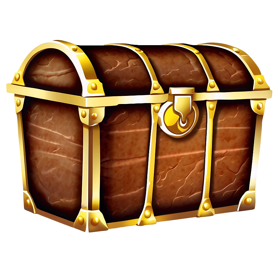 Gold Treasure Chest Png 05252024