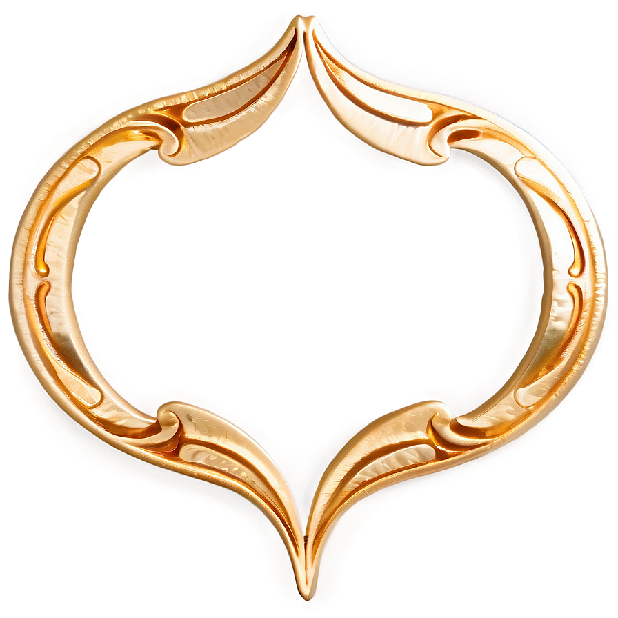 Gold Trim Arabesque Png 06282024