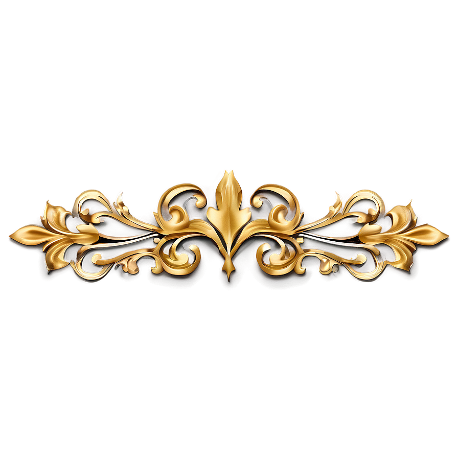 Gold Trim Design Png Bew29