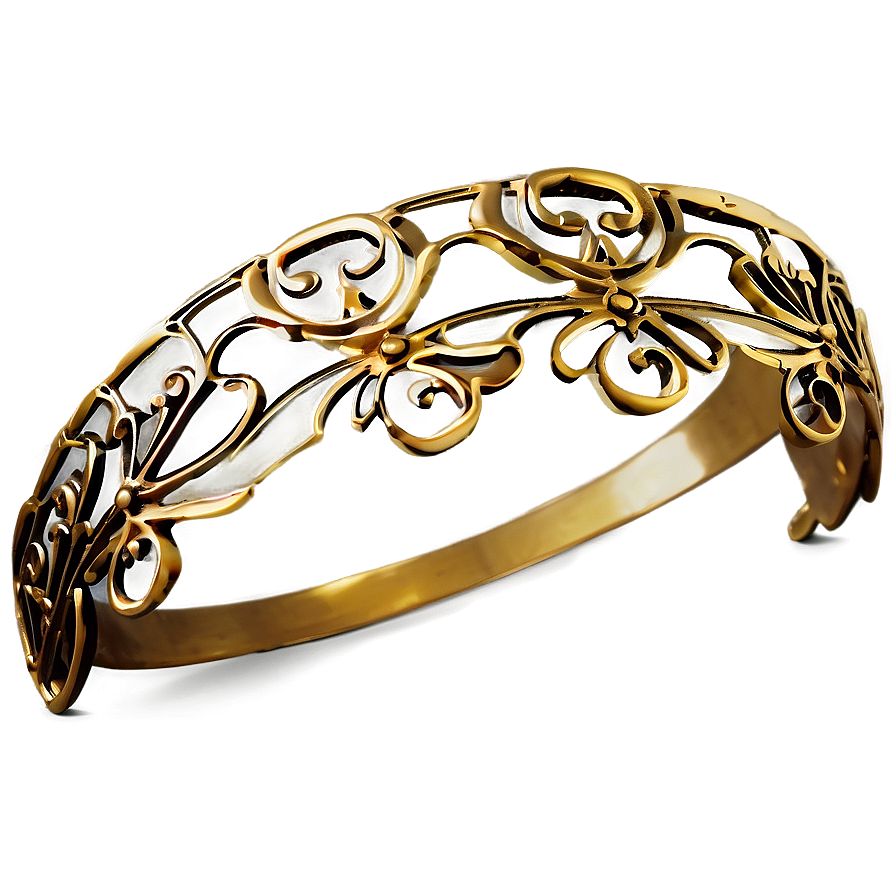 Gold Trim Filigree Png 56