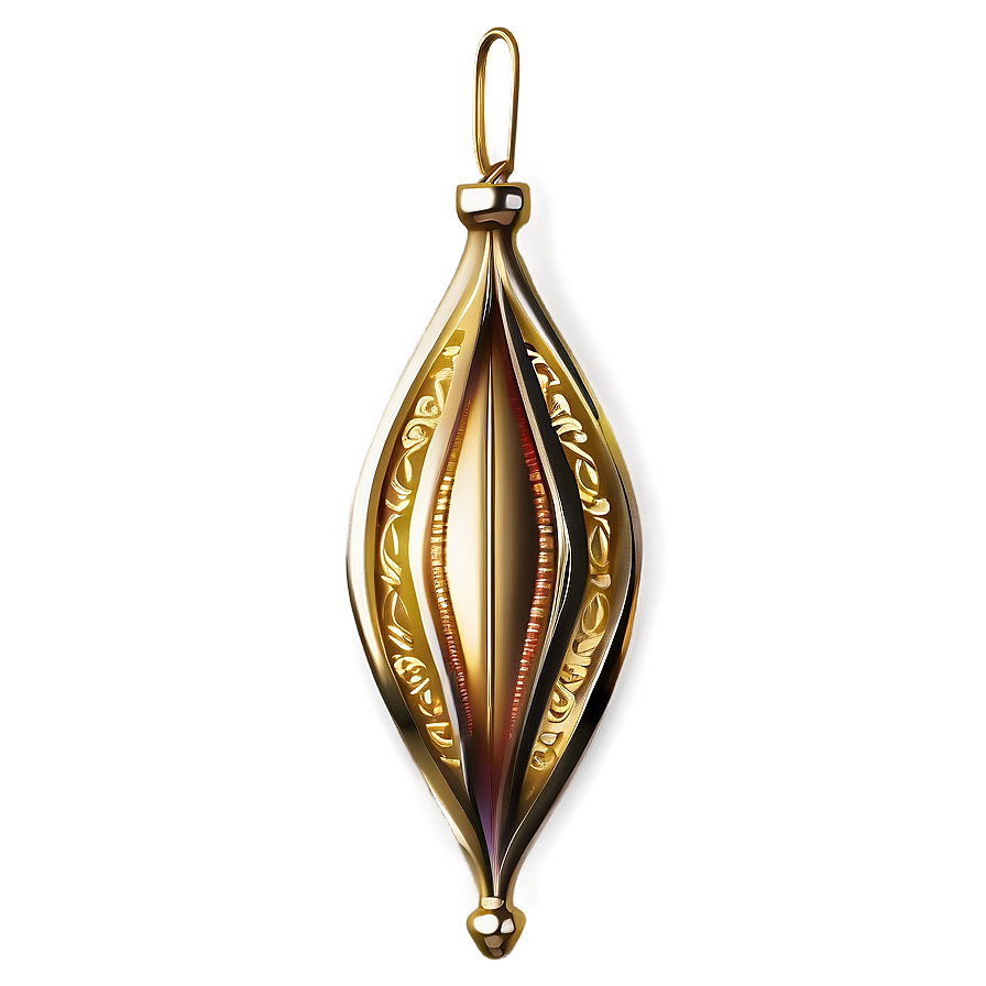 Gold Trim Ornament Png 44