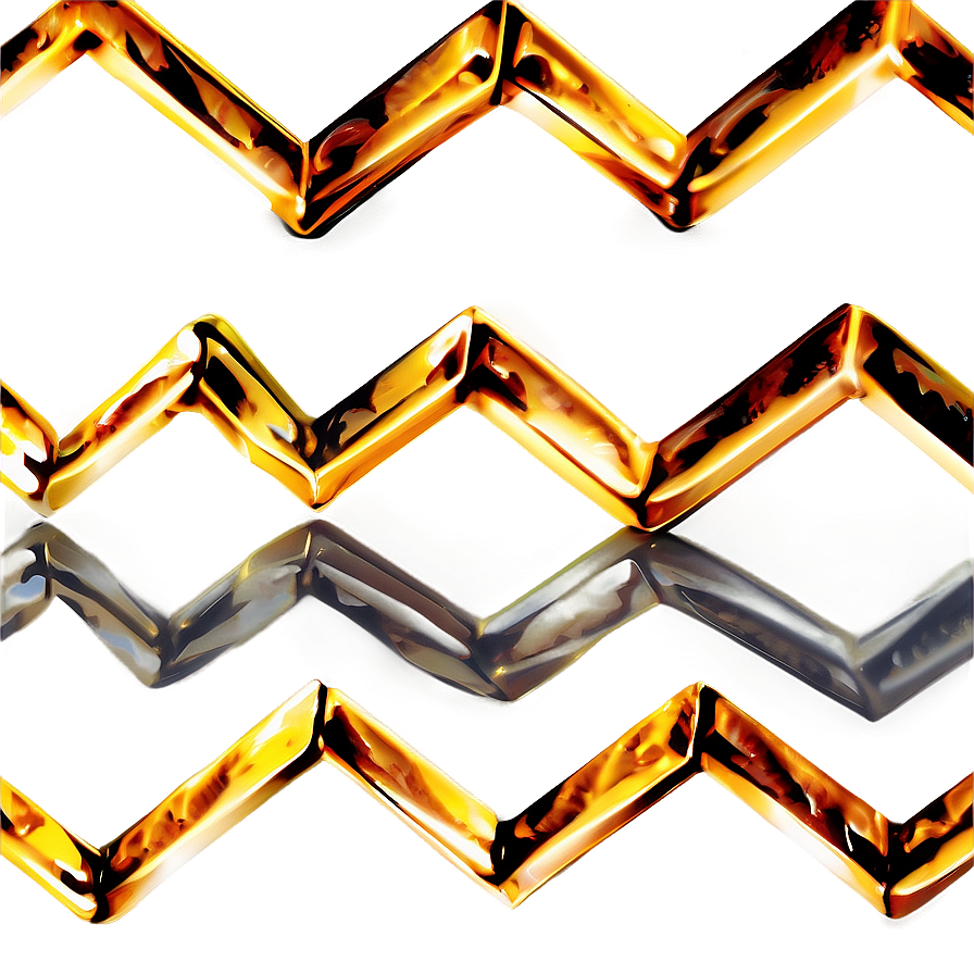 Gold Zigzag Line Png 51