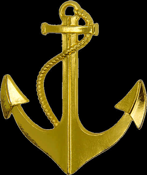 Golden Anchor Object