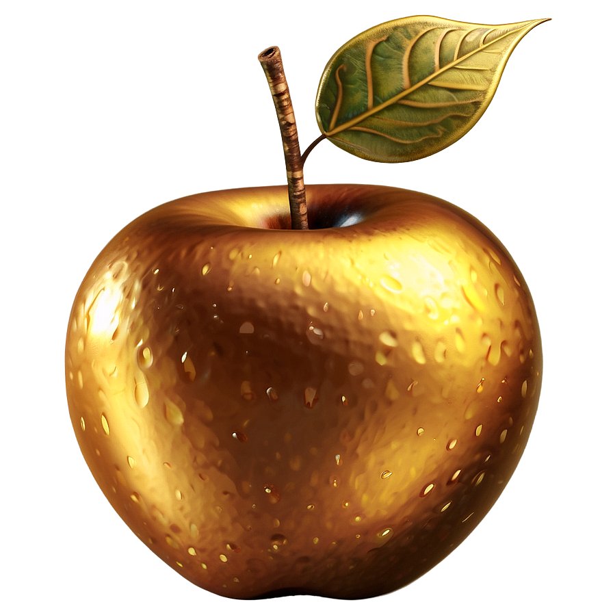 Golden Apple Png 84