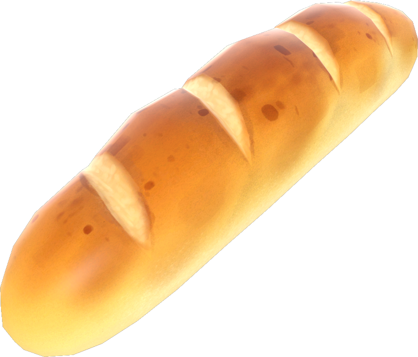Golden Baguette Isolated.png