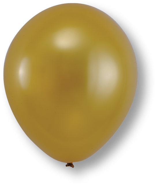 Golden Balloon Unicorn Shadow