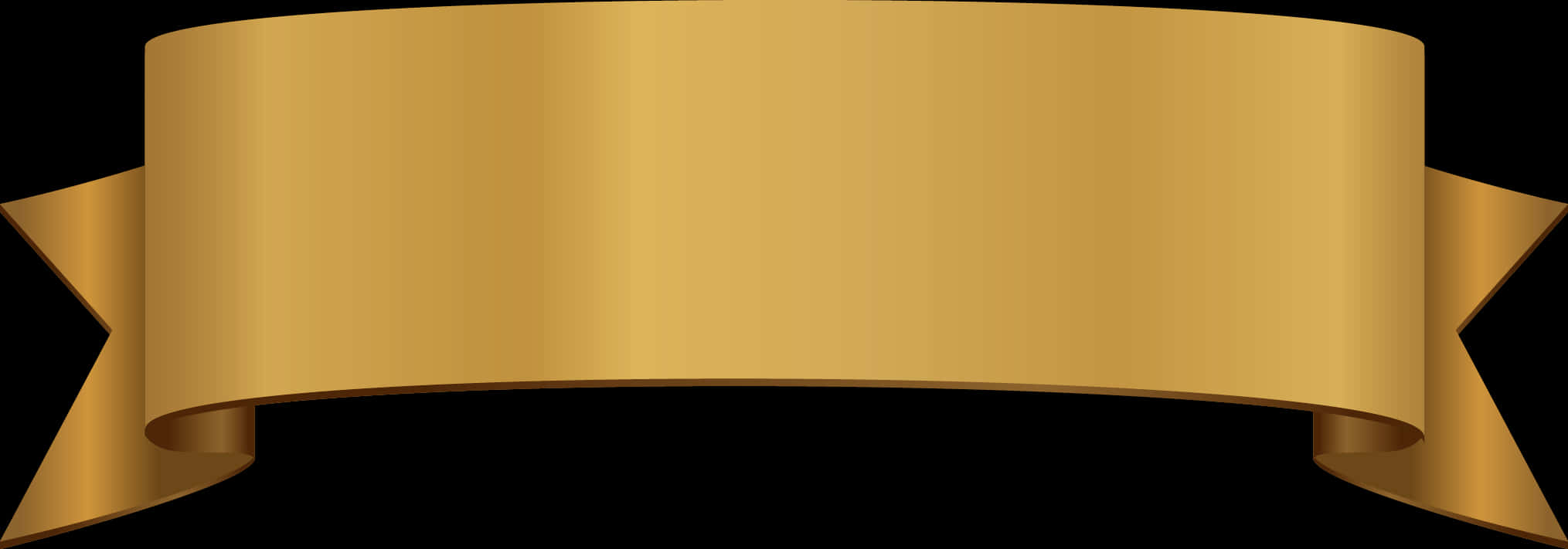 Golden Banner Ribbon