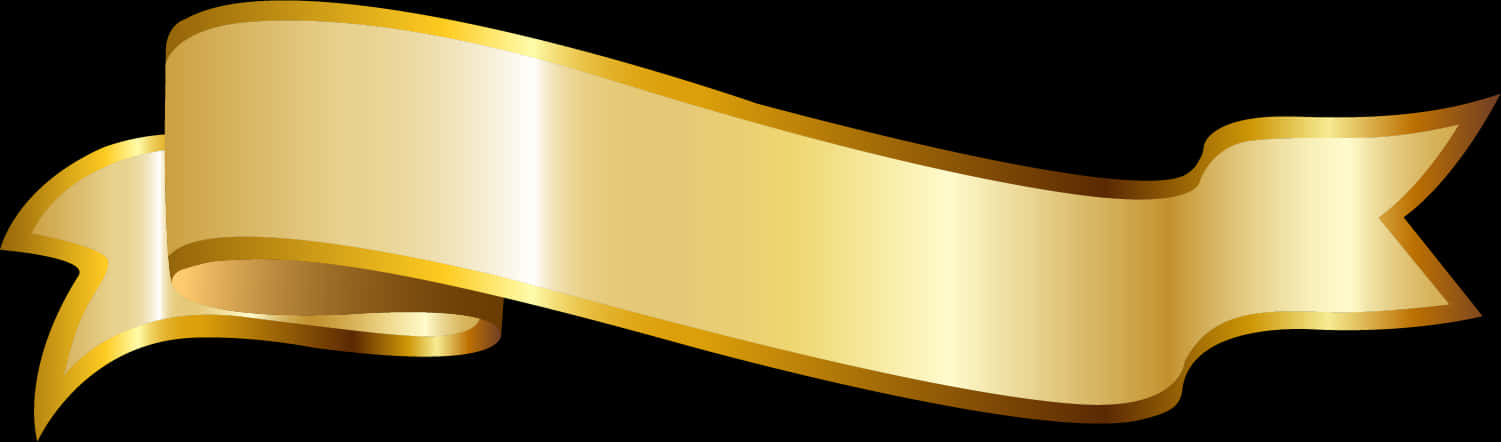 Golden Banner Ribbon