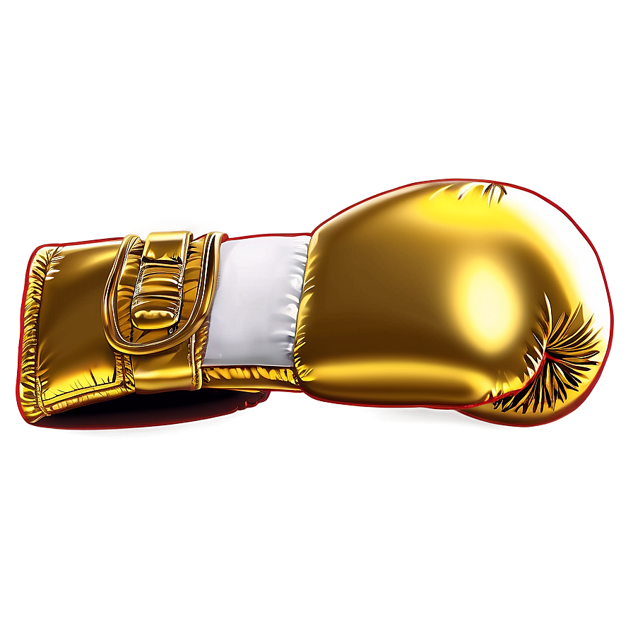 Golden Boxing Gloves Png 14