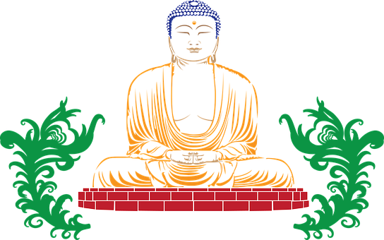 Golden_ Buddha_ Illustration