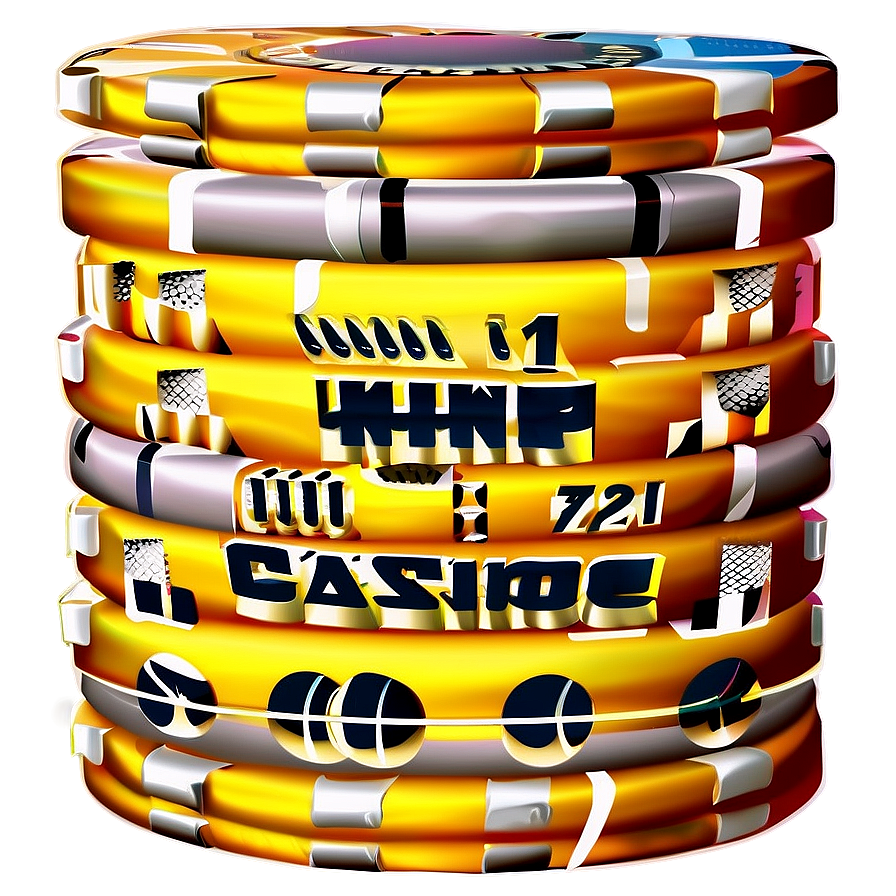 Golden Casino Chips Png Htw26