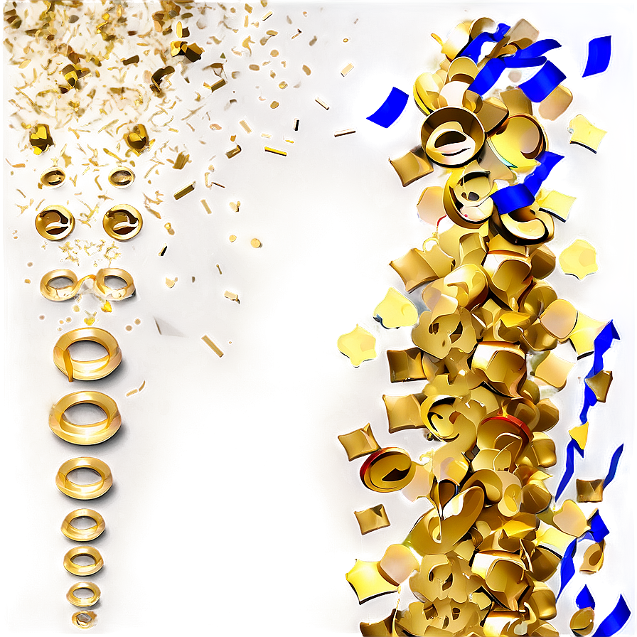 Golden Confetti A