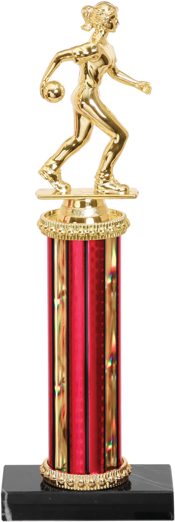 Golden Cricket Bowler Trophy