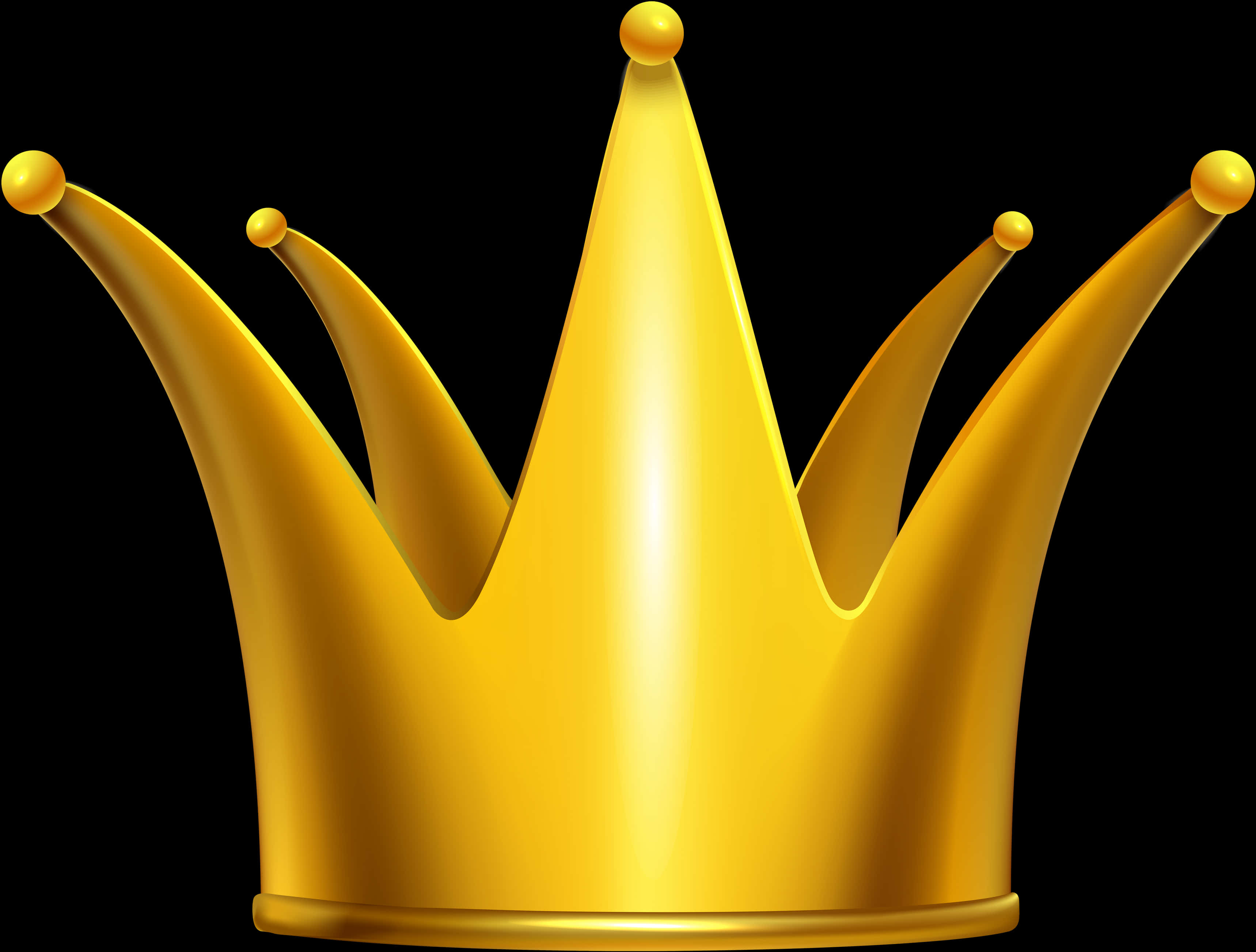 Golden Crown Illustration