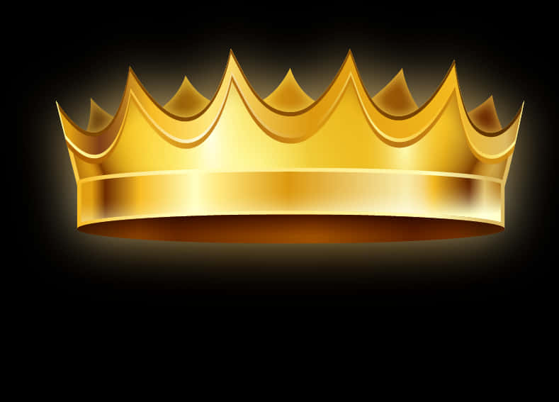 Golden Crown Illustration