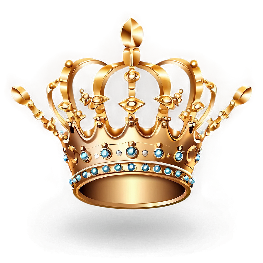 Golden Crown Vector Illustration Png Bgq81