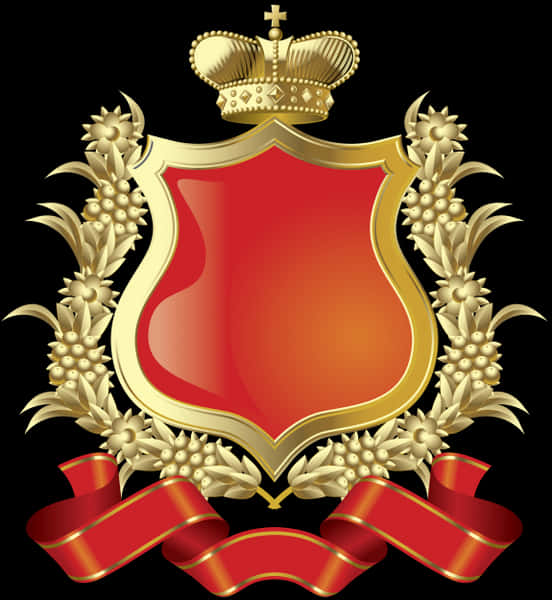 Golden Crownand Wheat Shield Emblem
