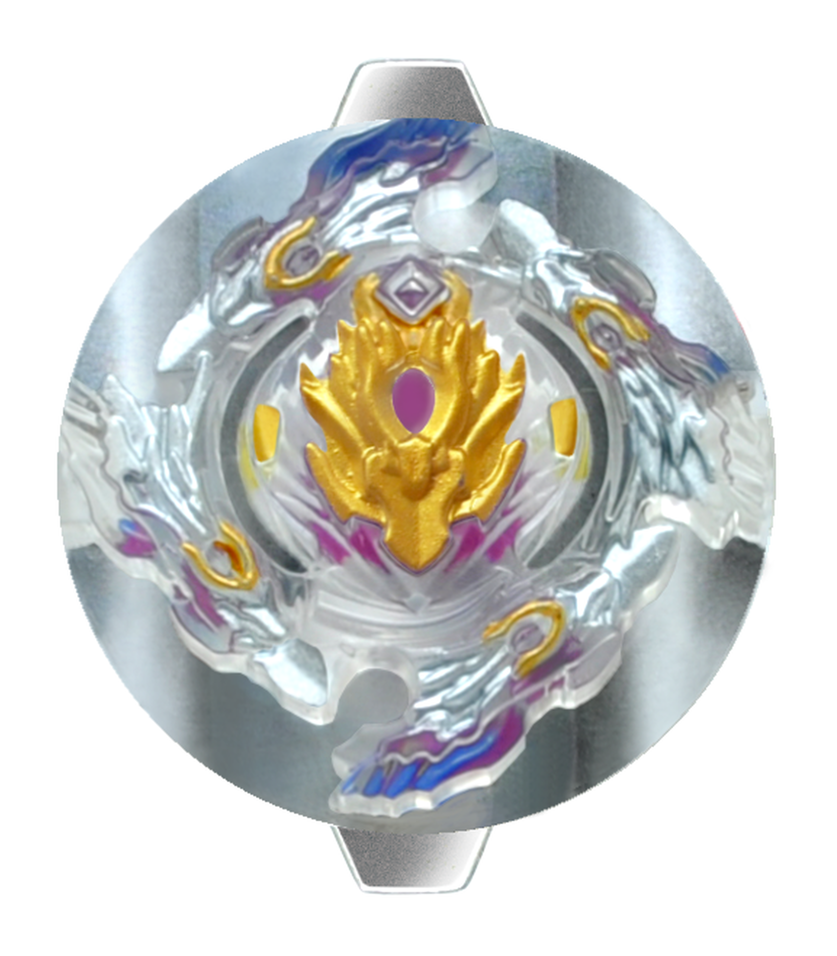 Golden Crowned Beyblade Top