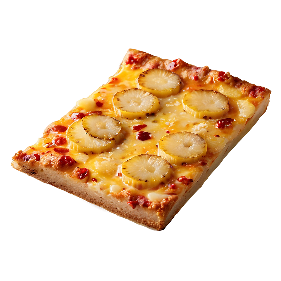 Golden Crust Pineapple Pizza Png Ayu