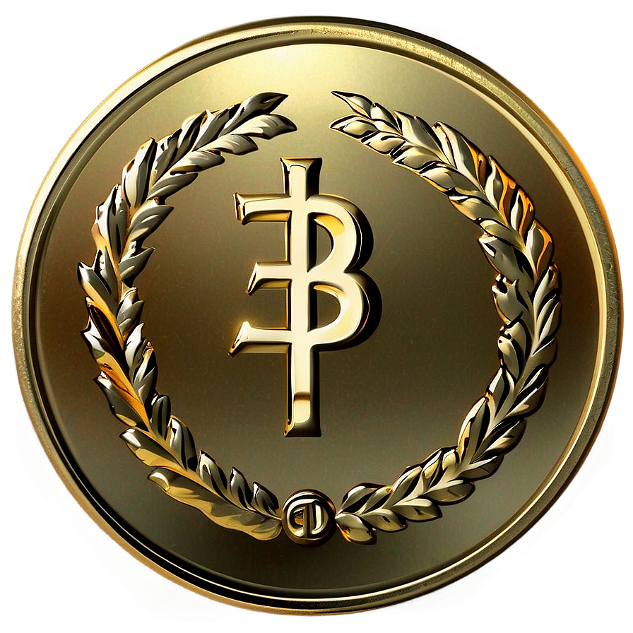 Golden Currency Coin Png 62