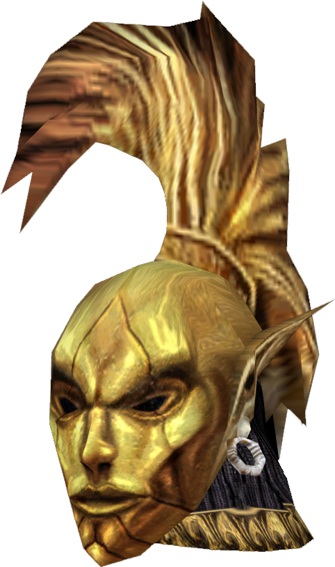 Golden Dragonborn Helmet Skyrim