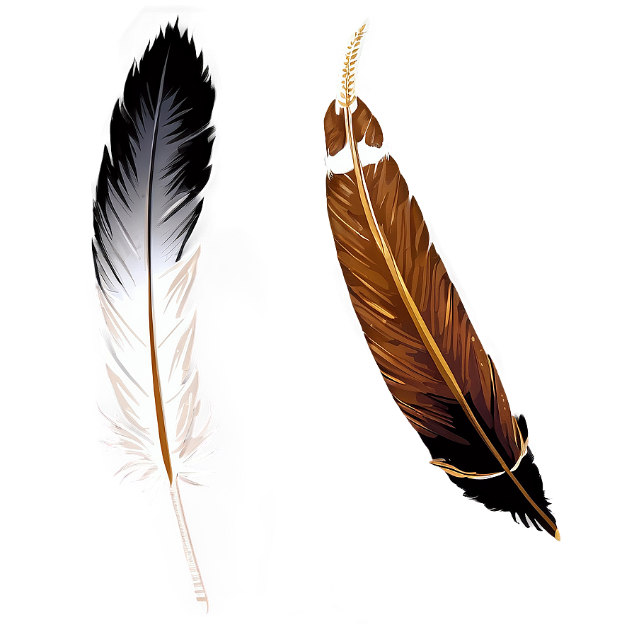 Golden Eagle Feather Png 10