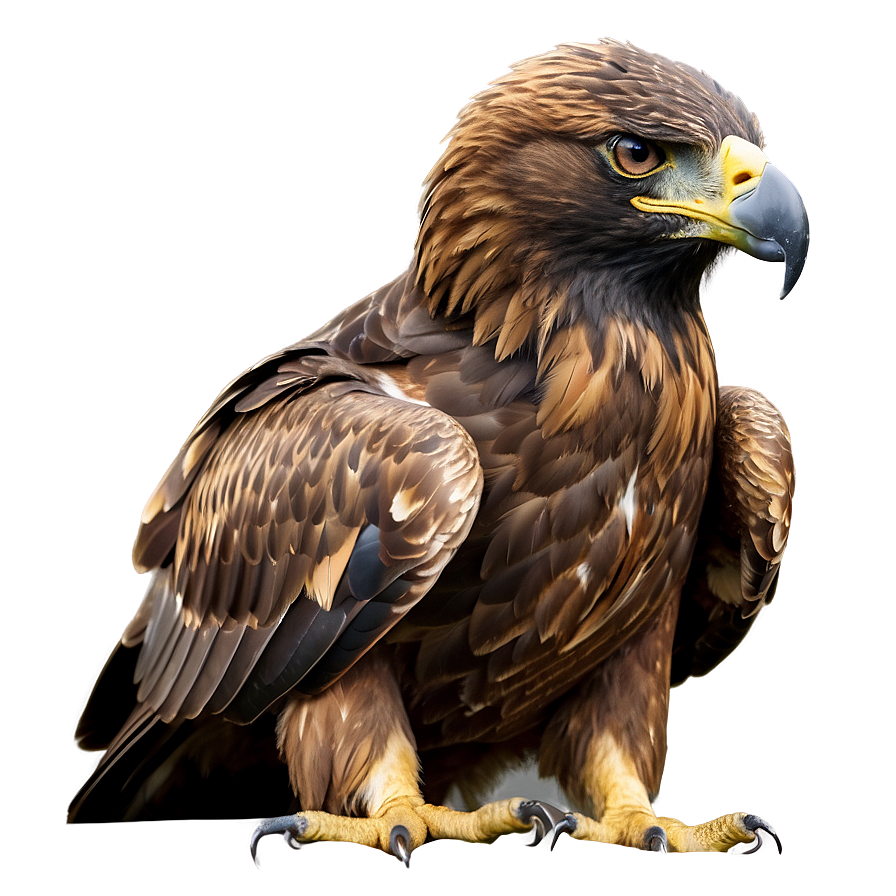 Golden Eagle Head Tilt Png Eyx