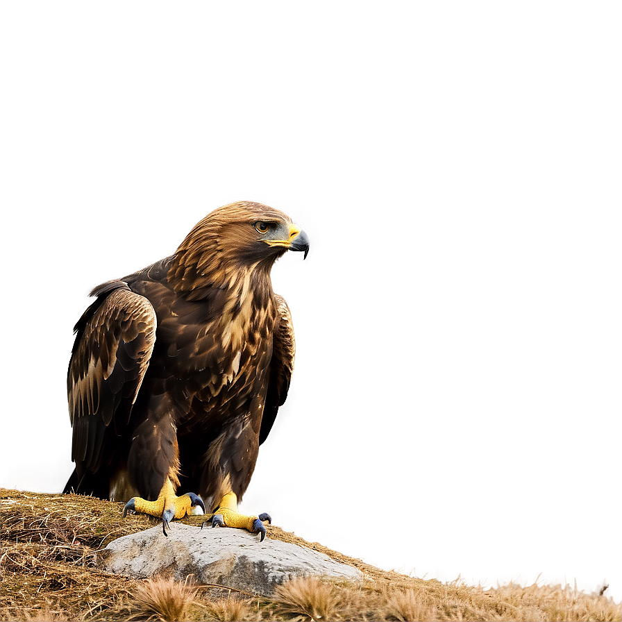 Golden Eagle In Natural Habitat Png 06202024