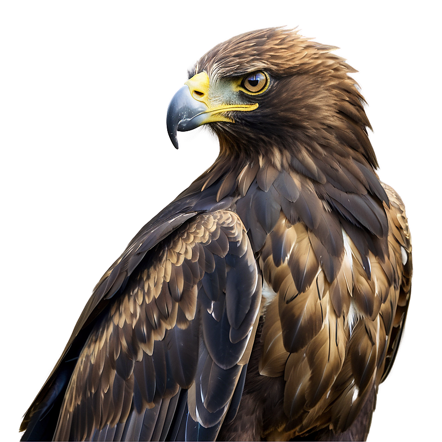 Golden Eagle In Serene Setting Png Kno