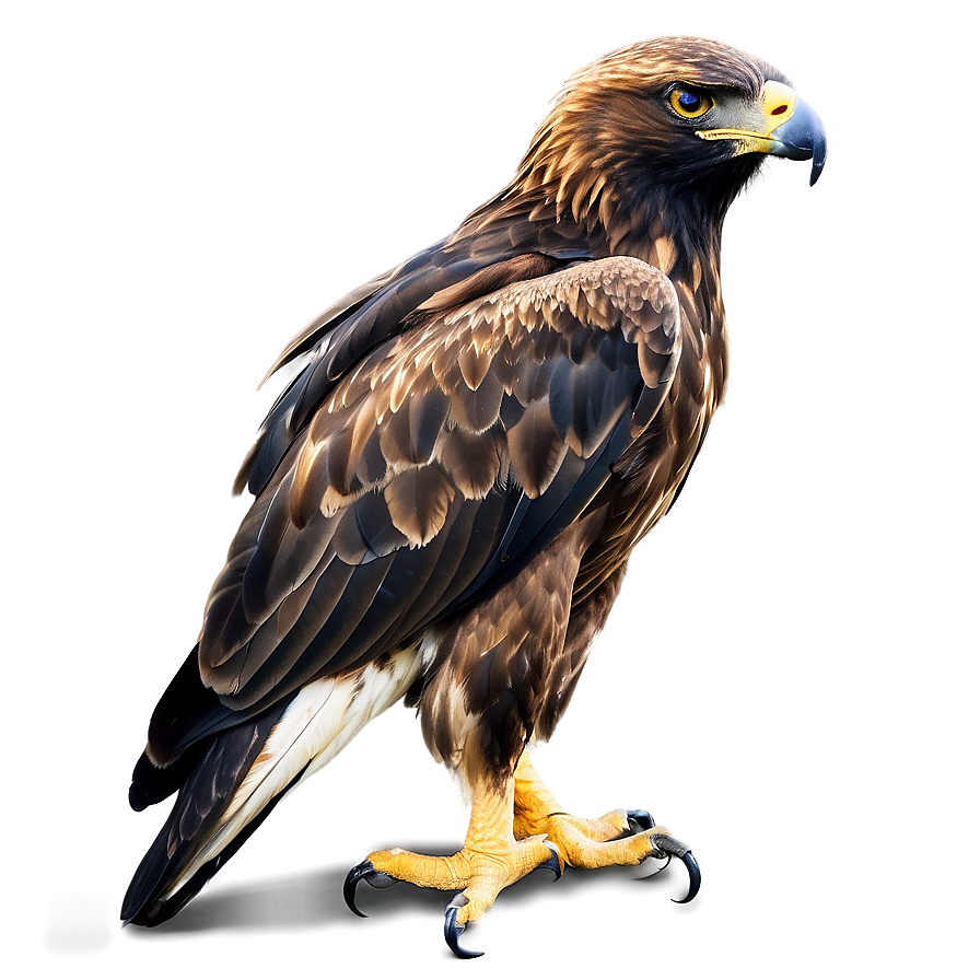 Golden Eagle Profile In Detail Png 06202024