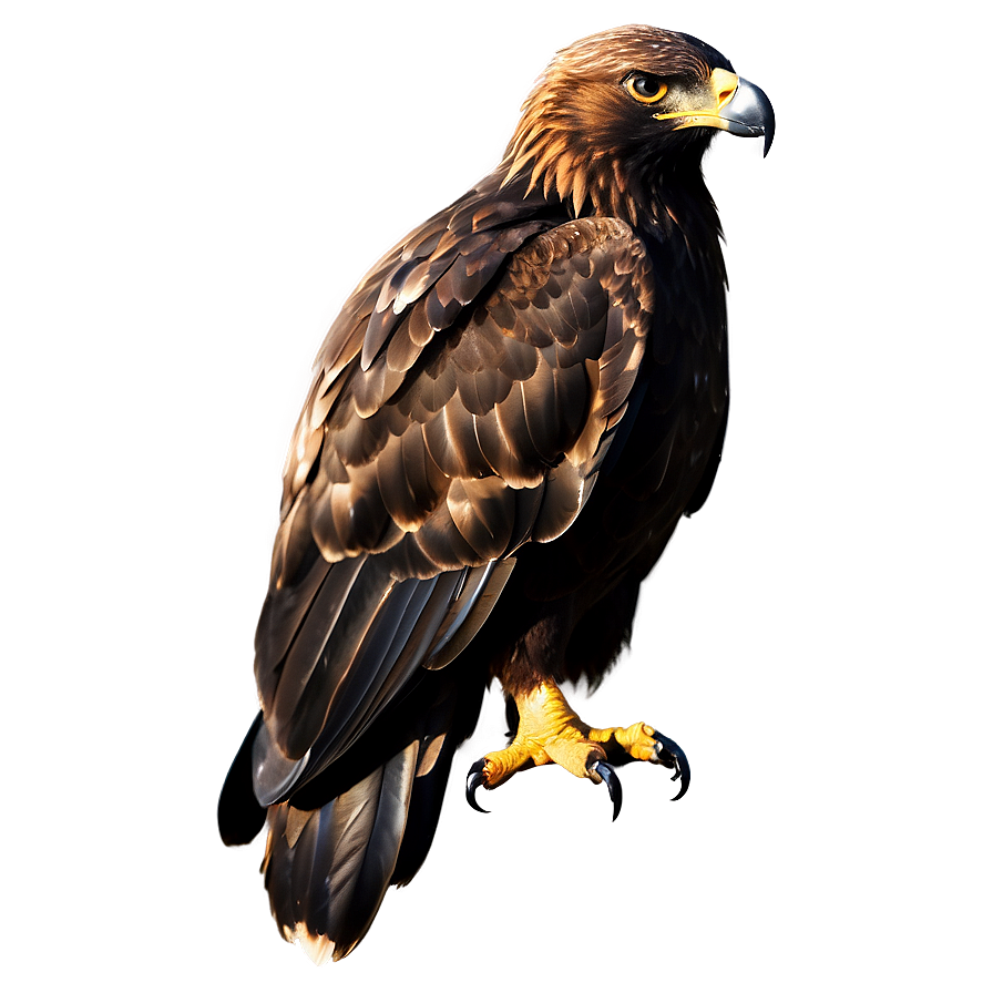 Golden Eagle Silhouette Png 62