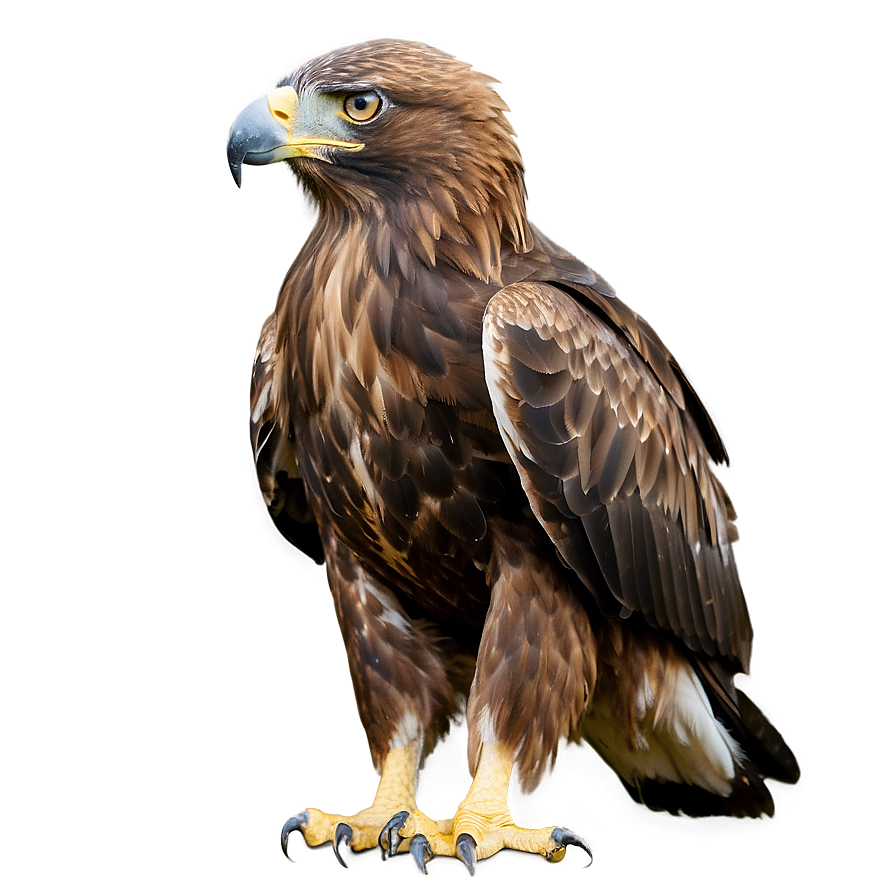 Golden Eagle Staring Intently Png Ina72