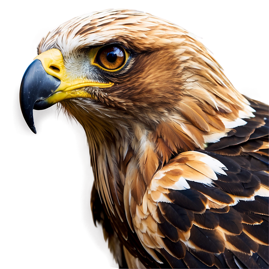 Golden Eagle With Piercing Eyes Png 65