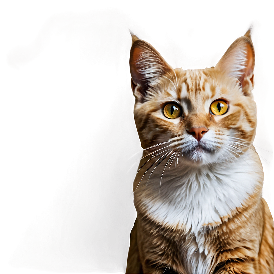 Golden Eyed Cat Head Png 26