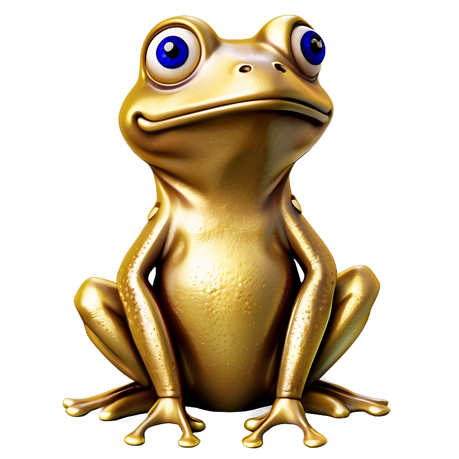 Golden Frog Icon Png 05032024