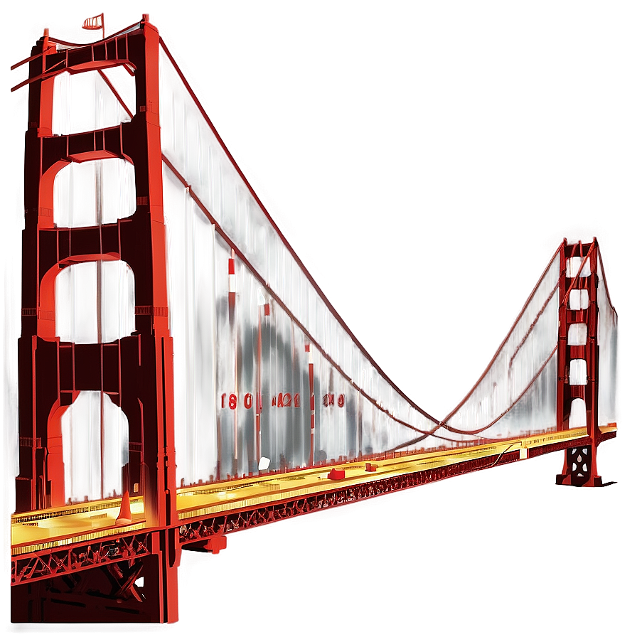 Golden Gate Bridge Historical Moment Png Ptg49